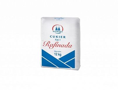 Cukr RAFINADA hrubý krystal 12kg/krabice