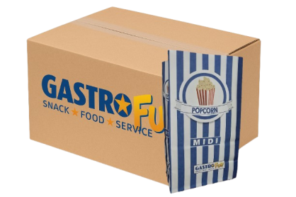 Papírový sášek GASTRORENT 2,4L popcorn MIDI 1000 kusů