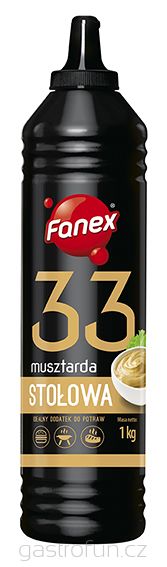 Hořčice stolní (plnotučná) 1kg