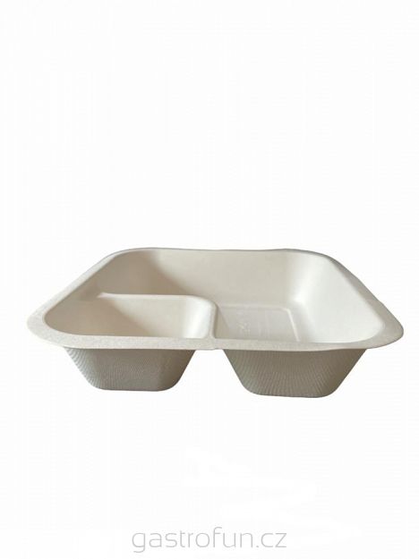 Tácek NACHOS BIO STŘEDNÍ Z CUKROVÉ TŘTINY 50 ks., 550 ML