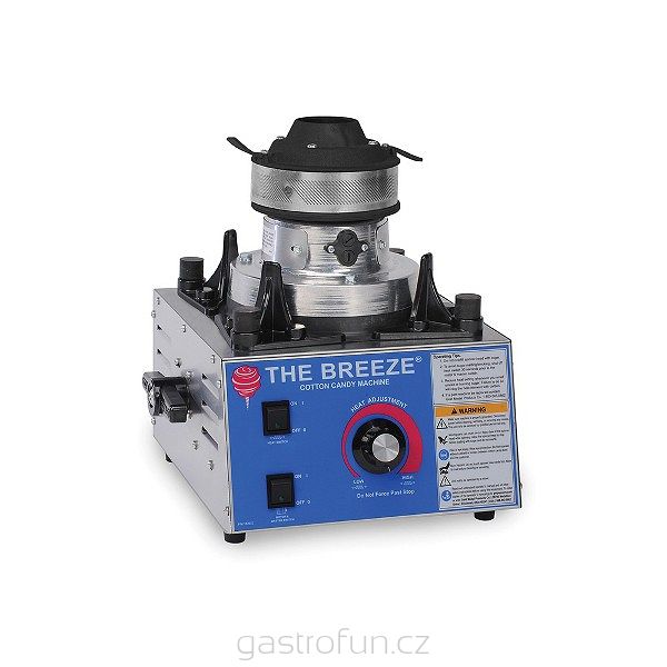 ELEKTRICKÝ STROJ NA CUKROVOU VATU - BREEZE 