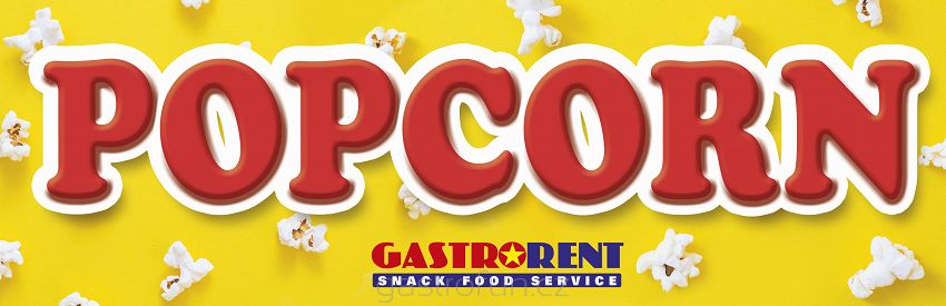 Nálepka Popcorn 340x110mm