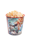 Hliníkový kyblík na popkorn s motivem filmu 
