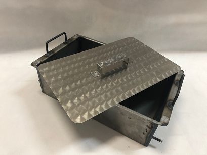 Poklice nerezová na 1KF mísu